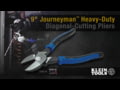Klein Tools 9'' Journeyman Heavy-Duty Diagonal-Cutting Pliers