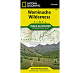 Image of National Geographic Weminuche Wilderness Trail Map