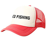 Image of 13 Fishing Lil Foamie Red Foam Curved Brim Youth Ballcap - Men's