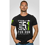 Image of Nine Line STORM AREA 51 FUN RUN T-SHIRT - BLACK - 3X-LARGE 8CE720FA