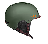 Image of Spy Optic Lil Galactic Mips - Spy Optic - Matte Green Snow Helmet 22D7E87A