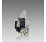 Image of 945 Industries KYDEX HOLSTER INSIDE THE WAISTBAND IWB NO LIGHT/LASER TOPO DUST B68749D6