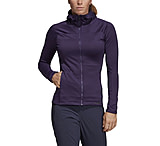 Image of Adidas Terrex Tracerocker Hooded Fleece Thermal Jacket - Women's