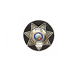 Image of Aker Leather Model 592 Clip-on Star Badge Holders