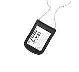 Image of Aker Leather Model 597 Neck Badge And Id Holders