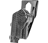 Image of Alien Gear Holsters Rapid Force Duty Holster Low Ride w Strap Belt Slide Level II Light Bearing w QDS