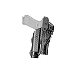 Image of Alien Gear Holsters Rapid Force Light Bearing Level II Mid Ride Belt Slide Duty Holster w/ QDS