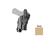 Image of Alien Gear Holsters Rapid Force Low Ride Belt Slide Duty Holster Level III w/ Locking Backstrap and MRDS Hood