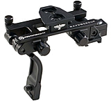 Armasight Modular Bridge Mount, Rail System w/2 Pods, Black, ANTHMRGBRDGE01
