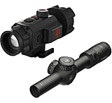 Image of ATN TICO 6 1x35mm Thermal Clip On and Leupold Mark 4HD 1-4.5x24 Rifle Scope BDC