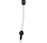 Image of Attwood Marine LightArmor Bi-Color Navigation Angled Pole Light