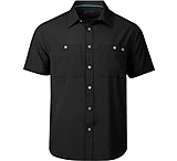USED, AVID Sportswear Cabo Performance Short Sleeve Shirt - Men's, Black, Large, MV12402BLKLG
