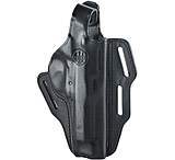 Beretta Brigadier Belt Slide Leather Holster, 92 Brigadier, Right Hand, Black, E01652