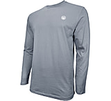 Image of Beretta T-shirt Long Sleeve Usa Logo 2x-large Dove Gray - Men's