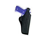 Bianchi 7001 AccuMold Thumbsnap Holster, Left Hand, Black, 17722