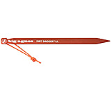Big Agnes Dirt Dagger UL 6.75in Tent Stake, Pack of 6, Orange, 6.75in, ADDPK67522