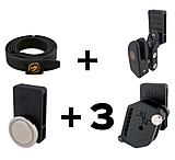 Image of Black Scorpion Outdoor Gear Combo Rig N7 (1 Competotion Belt, 3 Pouches Storm Grand Master, 1 Competition Magnetic Pouch, Holster Grand Master 2011)