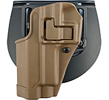 BlackHawk CQC SERPA w/Beltloop &amp; Paddle Holsters, Left Hand, Coyote Tan, 410506CT-L