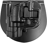 BlackHawk CQC SERPA w/Beltloop & Paddle Holsters, Left Hand, Black, 410520BK-L