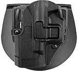 BlackHawk CQC SERPA w/Beltloop & Paddle Holsters, Glock 26/Glock 27/Glock 33, Left Hand, Matte, Black, 410501BK-L
