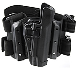 BlackHawk SERPA Level 2 Tactical Holsters, Glock 19/Glock 23/Glock 31/Glock 32/Glock 17/Glock 22, Right Hand, Matte, Black, 430500BK-R