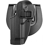 BlackHawk Sportster SERPA CMG Paddle Holster, Beretta 92/Beretta 96, Left Hand, Matte, Gunmetal Gray, 413504BK-L