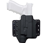 Image of Blackpoint Tactical Leather Wing Light Mounted OWB Holster