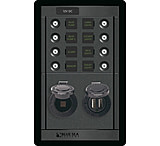 Image of Blue Sea Systems 360 Panel - 8 Position 12V Panel w/Dual USB &amp; 12V Socket