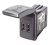 Image of Blue Sea Systems 48V Dual USB Charger Contura Switch Mount