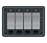 Image of Blue Sea Systems Contura 4 Bilge Pump Control Panel