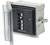 Image of Blue Sea Systems SMS Panel Enclosure w/ELCI 30A &amp; 3 Branch 15A - 120V AC