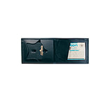 Image of Boston Leather Badge Case Billfoldrecessed Fo