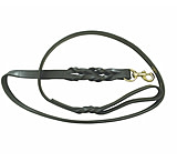Image of Boston Leather Black Braided 60 Leatherlead