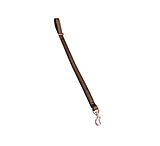 Image of Boston Leather K9 Denver Lead 26inch Brass