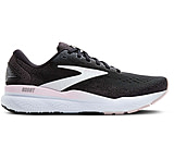 Brooks Ghost 16 Road Running Shoes - Women's, Black/White/Orchid Ice, 6.0 US/Medium, 1204071B077.060