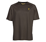 Browning Tech Short Sleeve T-Shirt - Mens, Small, Major Brown, 3011669801