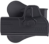 Image of Bulldog Cases &amp; Vaults Rapid Release Polymer Holster With Paddle For Ruger LC9 Black Right Hand RR-LC9