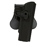 Bulldog Cases & Vaults Rapid Release Polymer Holster, 1911 5in, Right Hand, Black, Black, RR-1911