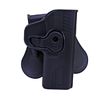 Bulldog Cases &amp; Vaults Rapid Release Polymer Holster, Smith &amp; Wesson M&amp;P, Right Hand, Black, Black, RR-SWMP