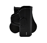 Bulldog Cases & Vaults Rapid Release Polymer Holster, Smith & Wesson M&P Compact, Right Hand, Black, Black, RR-SWMPC