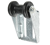 Image of C.E. Smith Panel Bracket Assembly 4" Spool Roller