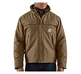 Image of Carhartt Quick Duck Woodward Traditional Jacket - Men's-Canyon Brown-Small