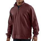 Image of Carhartt Sweater Knit Quarter Zip - Men's-Port-Small