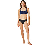 Carve Designs St. Barth Reversible Bottom -Womens, Black/Navy, Extra Small, BBNA10-012-XS
