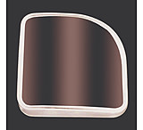 Image of CIPA USA 49403 Corner Wedge 3in x 3" Stick On Convex Hotspot Mirror