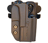 Comp-Tac International Outside The Waistband Holster, Ruger American Pistol/SIG Sauer Pro, Right Hand, Black Kydex, C241RU288RBKN