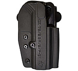 Comp-Tac International Outside The Waistband Holster, Beretta APX, Left Hand, Black Kydex, 739189123070