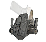Comp-Tac MTAC Premier IWB Hybrid Concealed Carry Holster, Beretta BU9 Nano, Left Hand, Black Leather/Kydex, C225BT012LBSN