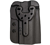 Comp-Tac QB OWB Kydex Holster- Modular Fit, Q1 - Size 1 - Glocks 9/40/357, M&amp;P 9/40/357, Walther PPQ, Black, C57300000NQ1N