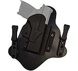 Comp-Tac Spartan IWB Hybrid Holster- Single Layer Backing, Beretta - Nano, Right Hand, Standard Clip, Black, C231BT012RBSN